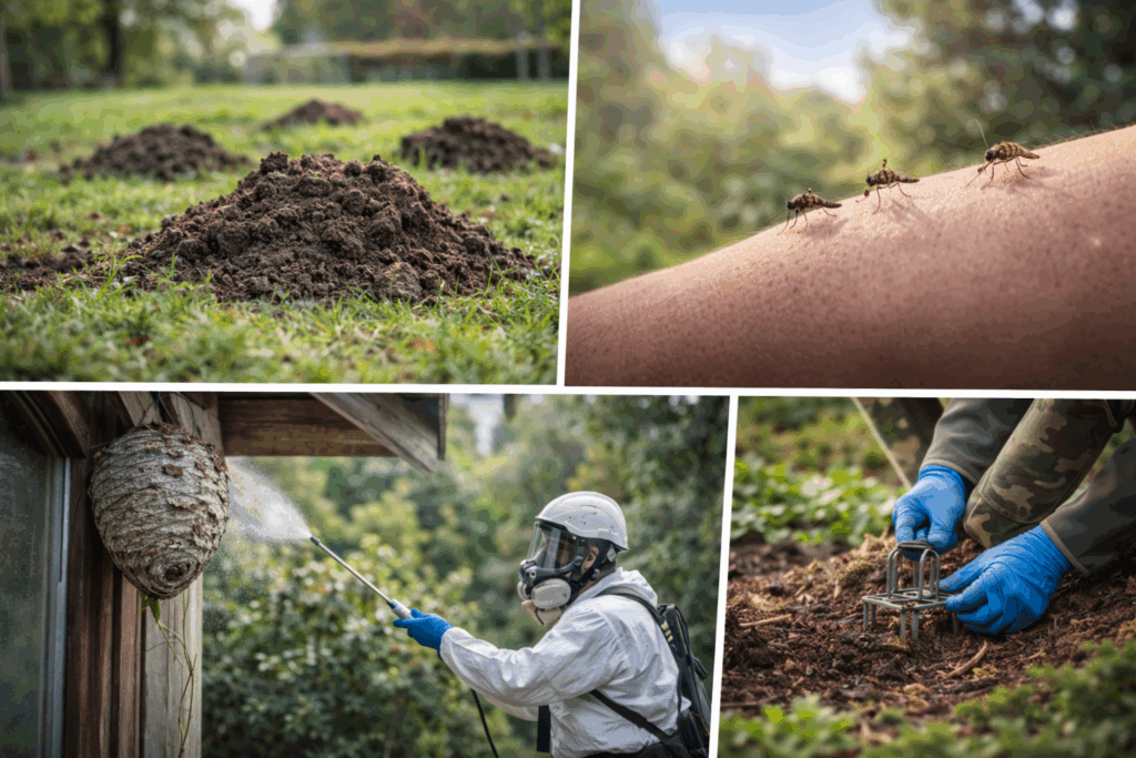 Nuisibles extérieurs : comment protéger durablement jardins, terrasses et espaces professionnels
