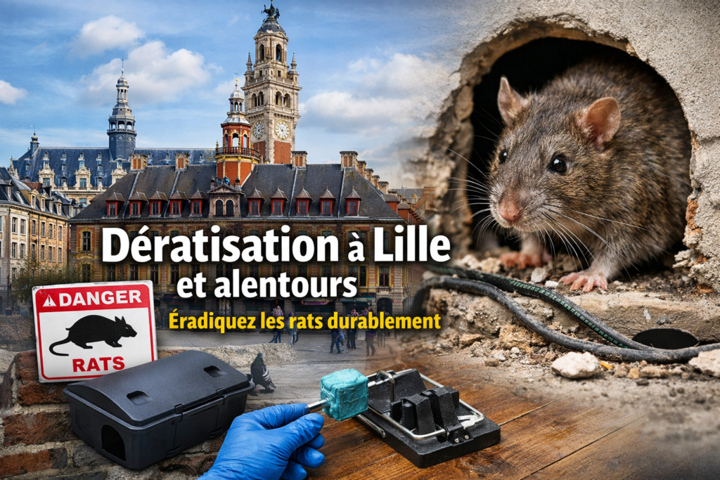 Dératisation à Lille et alentours : comment se débarrasser des rats durablement ?
